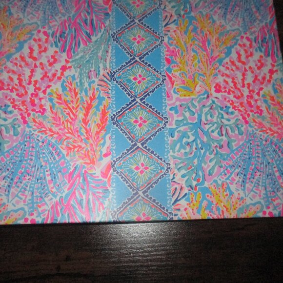 NEW Lilly Pulitzer 3 Ring Binder SPLASHDANCE ~ Includes Dividers / Folder - Picture 5 of 5